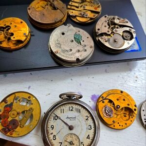 Steampunk Pocket Watch Components.